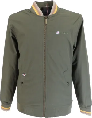 Lambretta Khaki Green Monkey Harrington Jackets