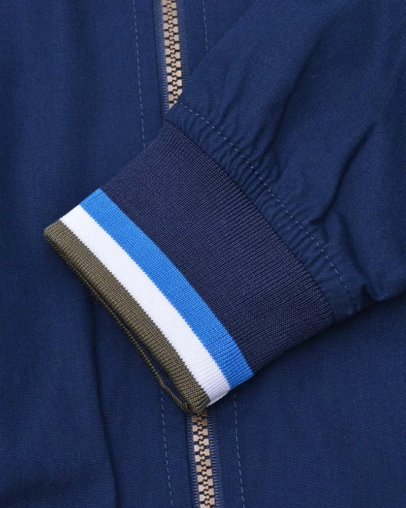 Lambretta Navy Blue Monkey Harrington Jackets