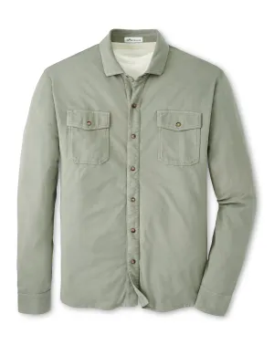 Lava Wash Jersey Shirt in Sage