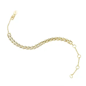 Layered Bezel Bracelet