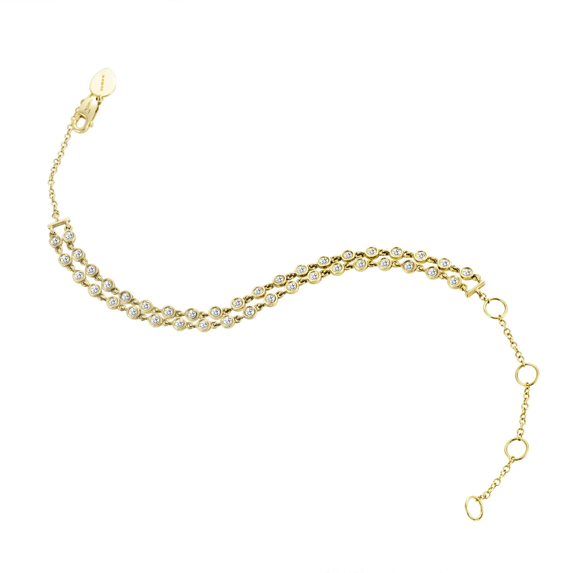 Layered Bezel Bracelet
