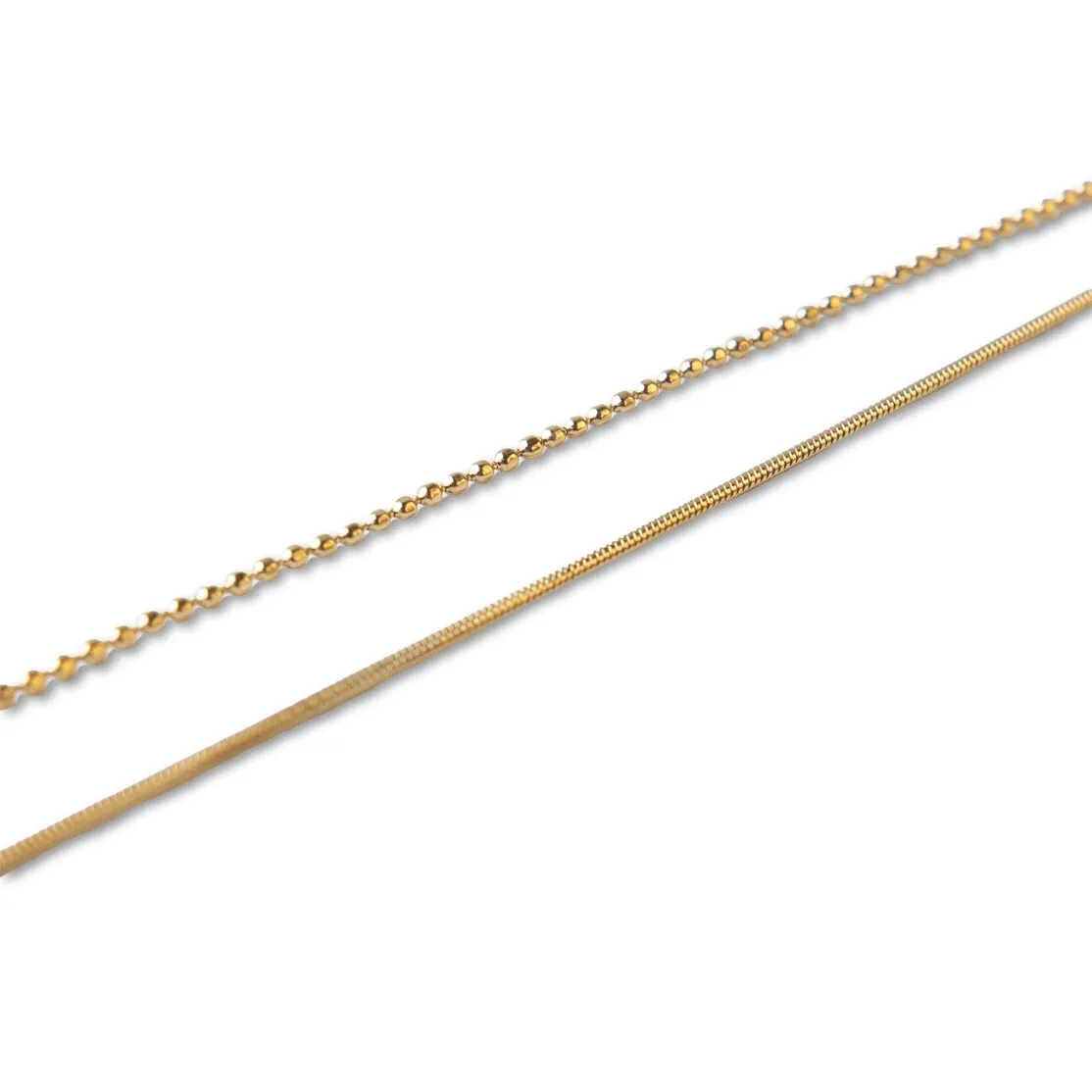 Layered Gold Chain Bracelet