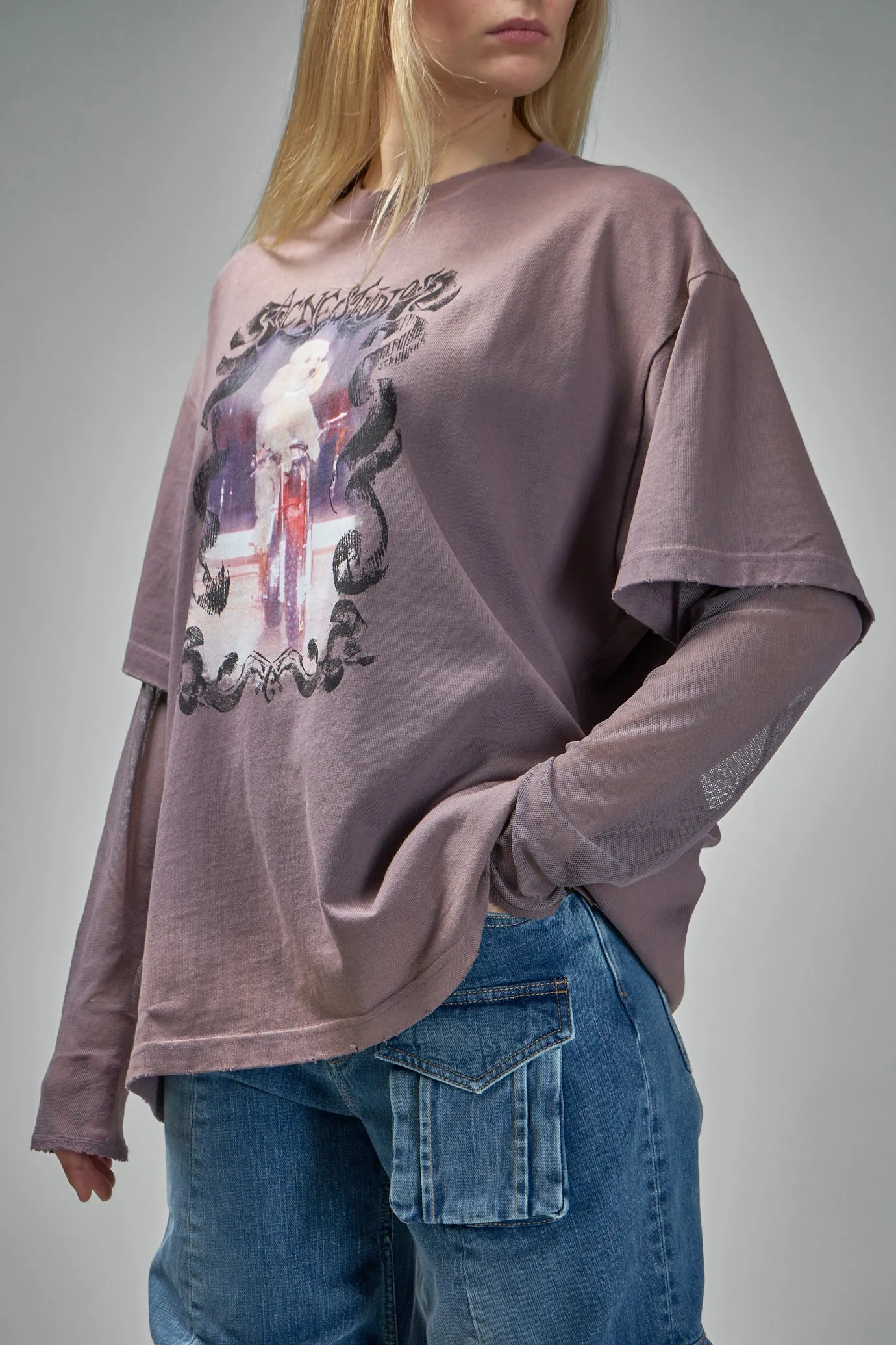 Layered Print T-Shirt