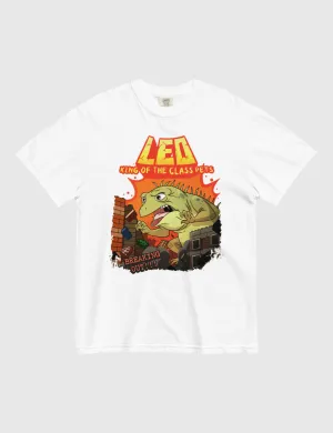 Leo Breaking Out Unisex T-Shirt [White]