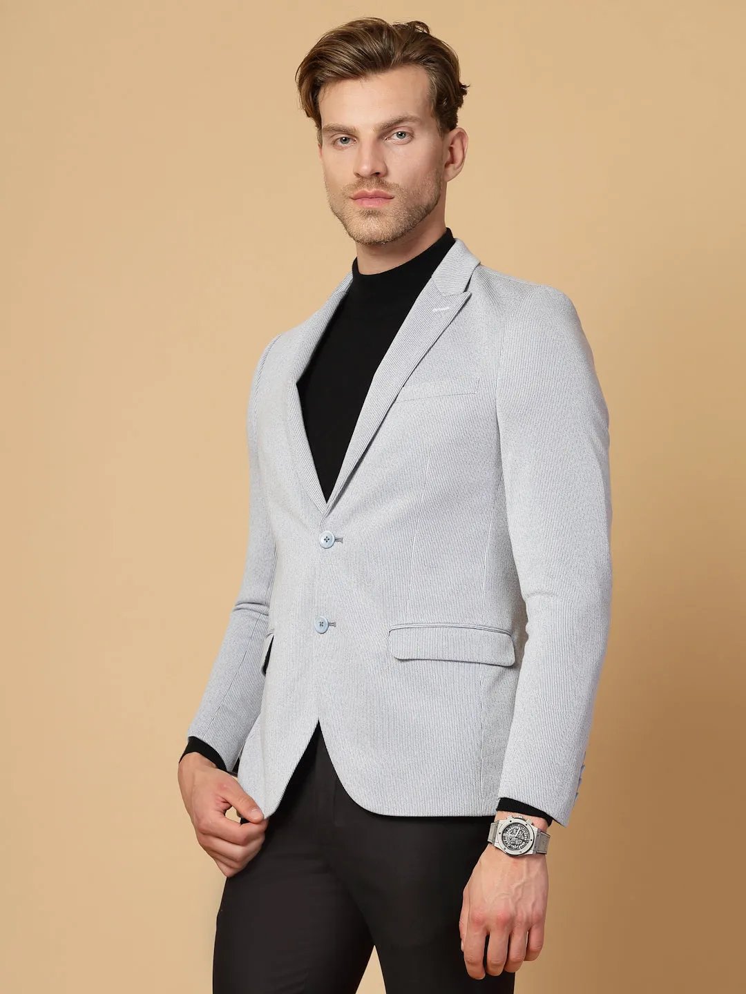 Light Blue Uncrushable Jacket