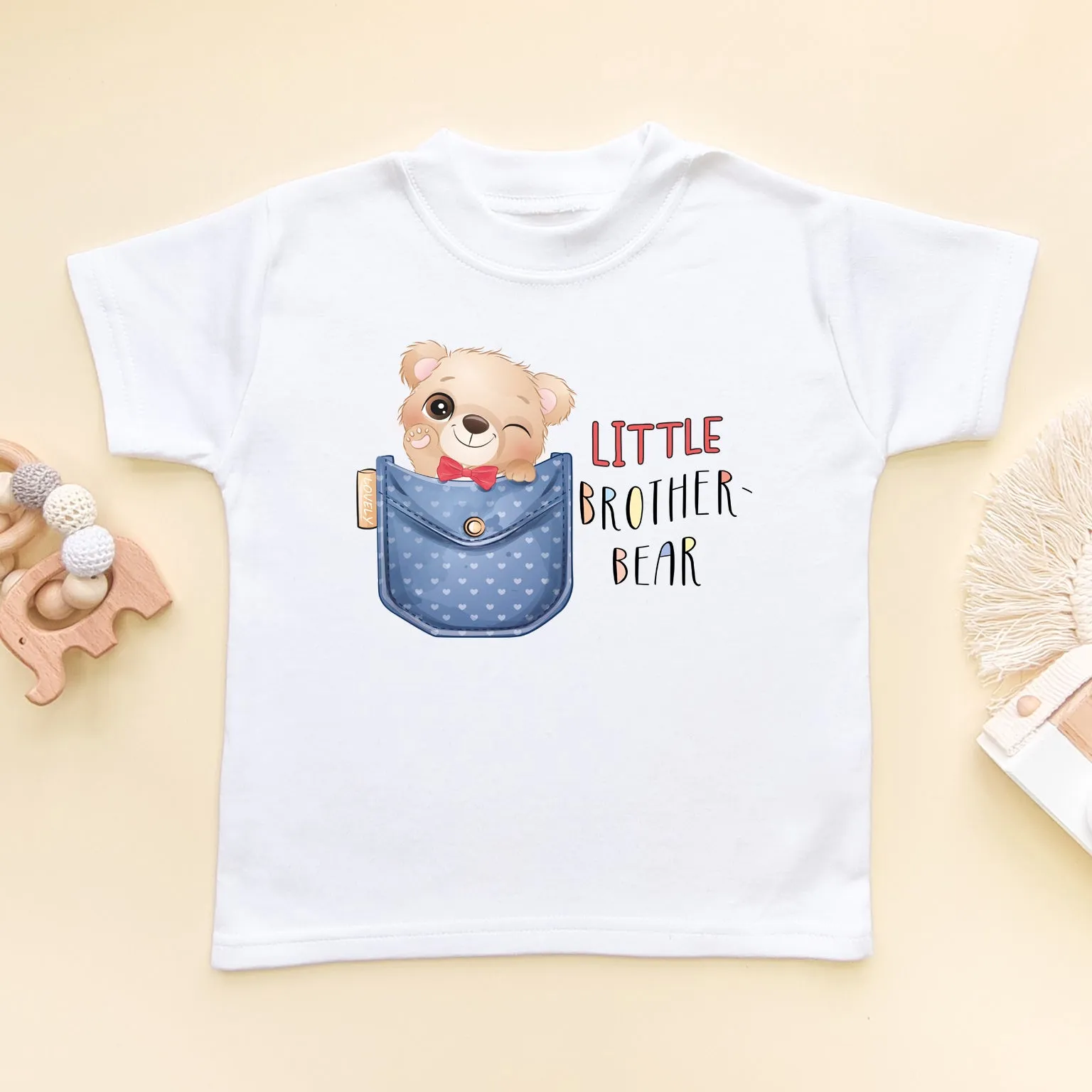 Little Brother Bear T Shirt