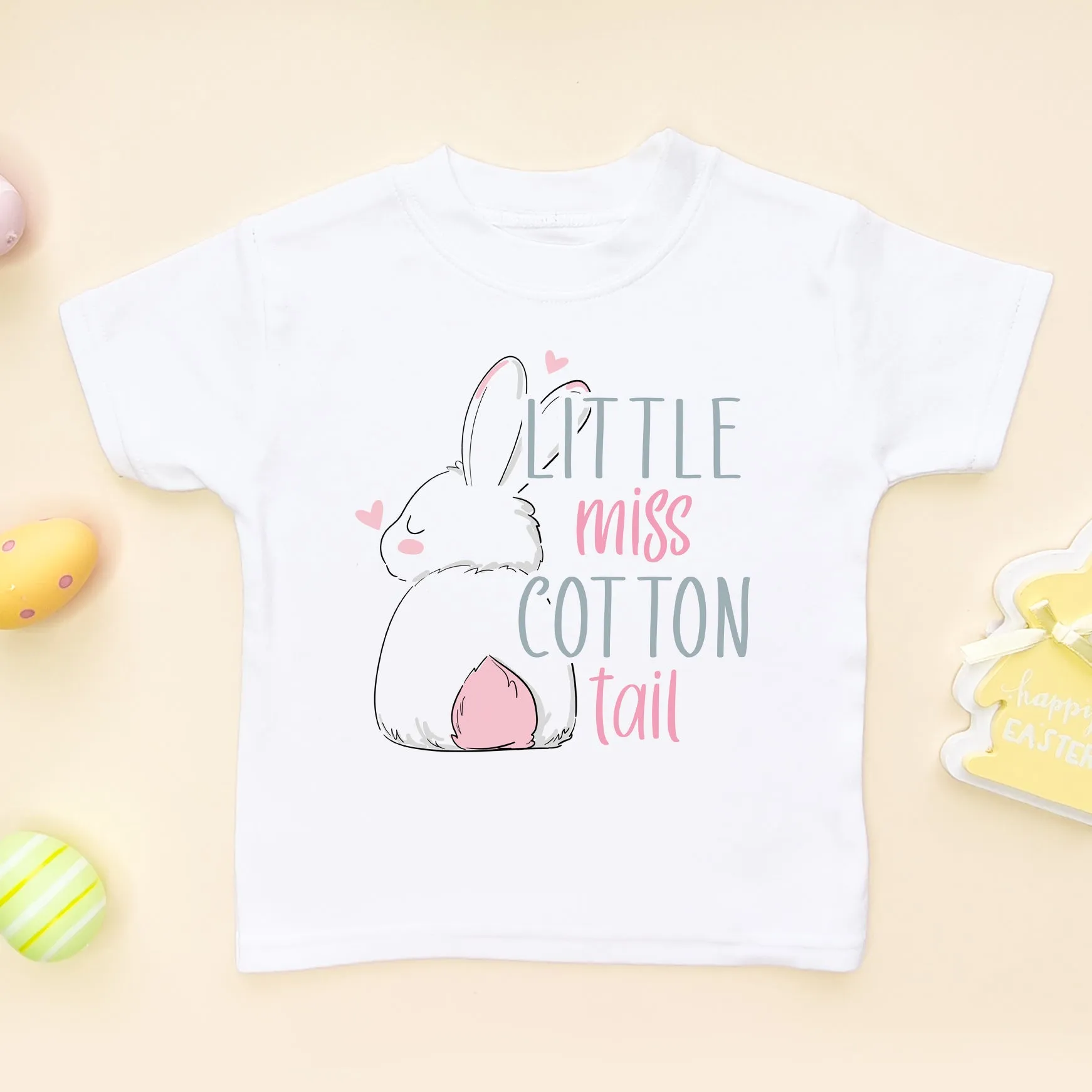 Little Miss Cotton Tail Toddler T Shirt