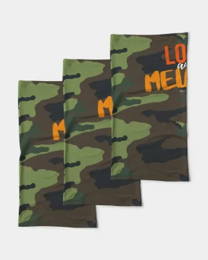 LOCS AND MELANIN CAMO Neck Gaiter Set