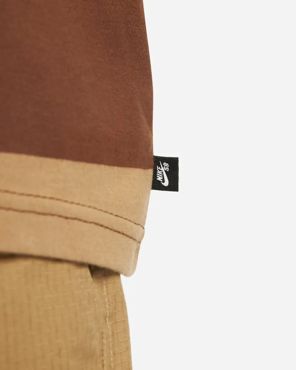 Logo Skate Longsleeve - Cacao Bronze