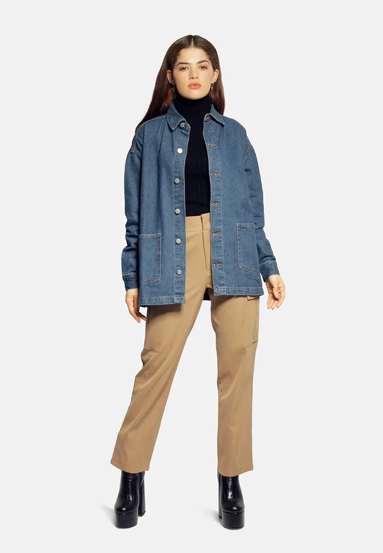 Long Denim Jacket