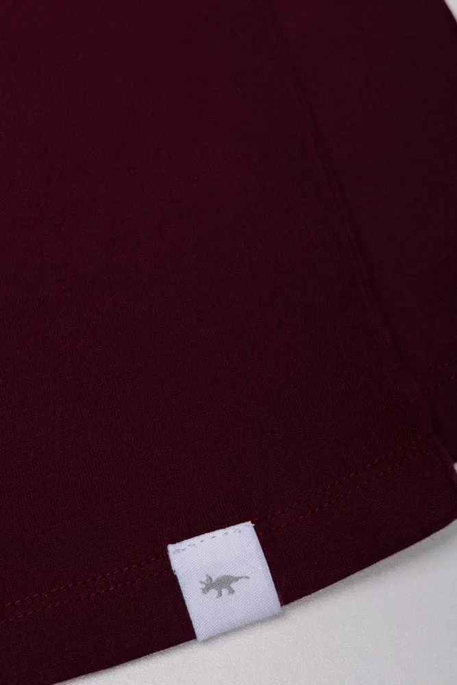 Long Sleeve T-Shirt Burgundy