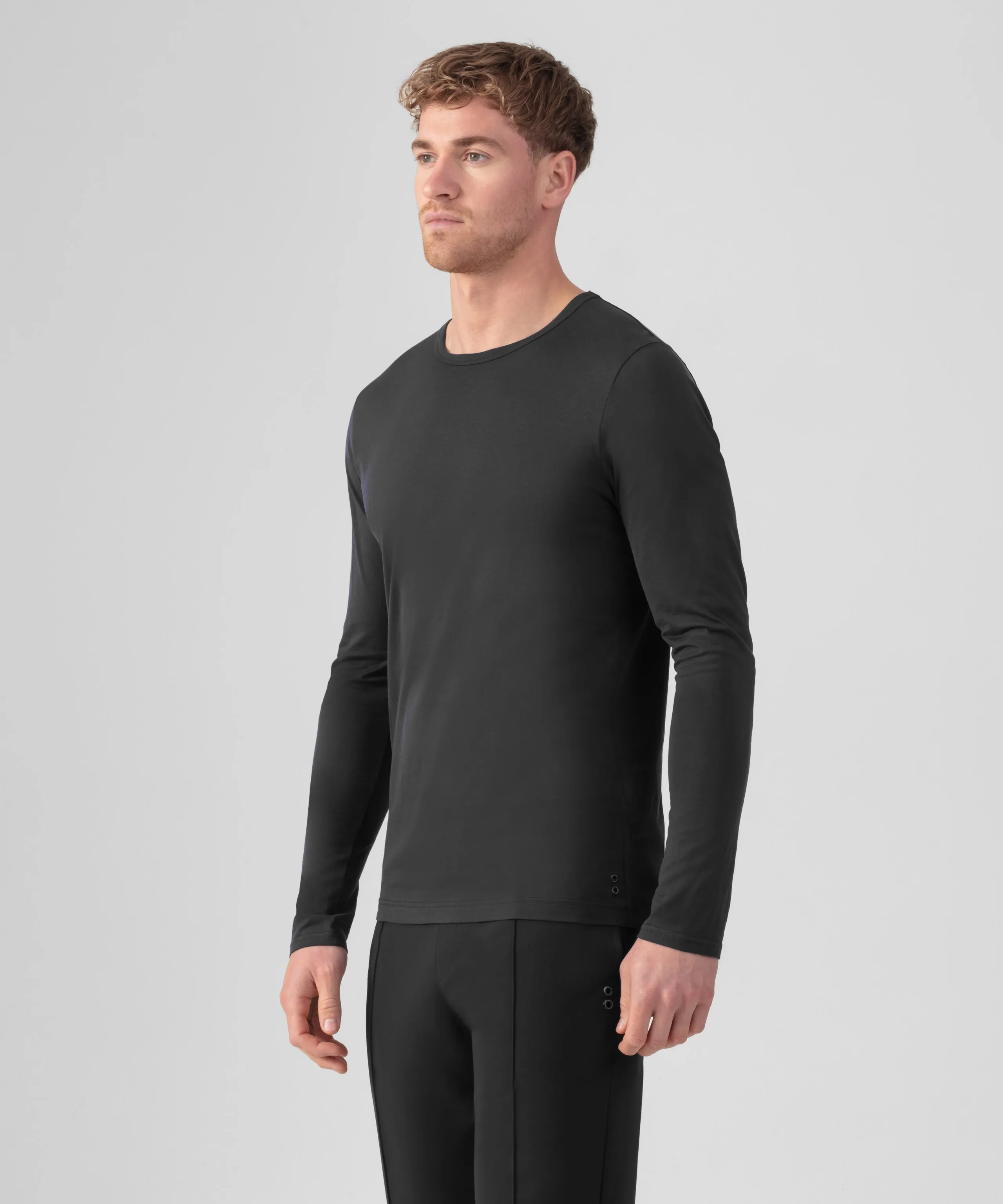 Long Sleeve T-Shirt Eyelet Edition: Black