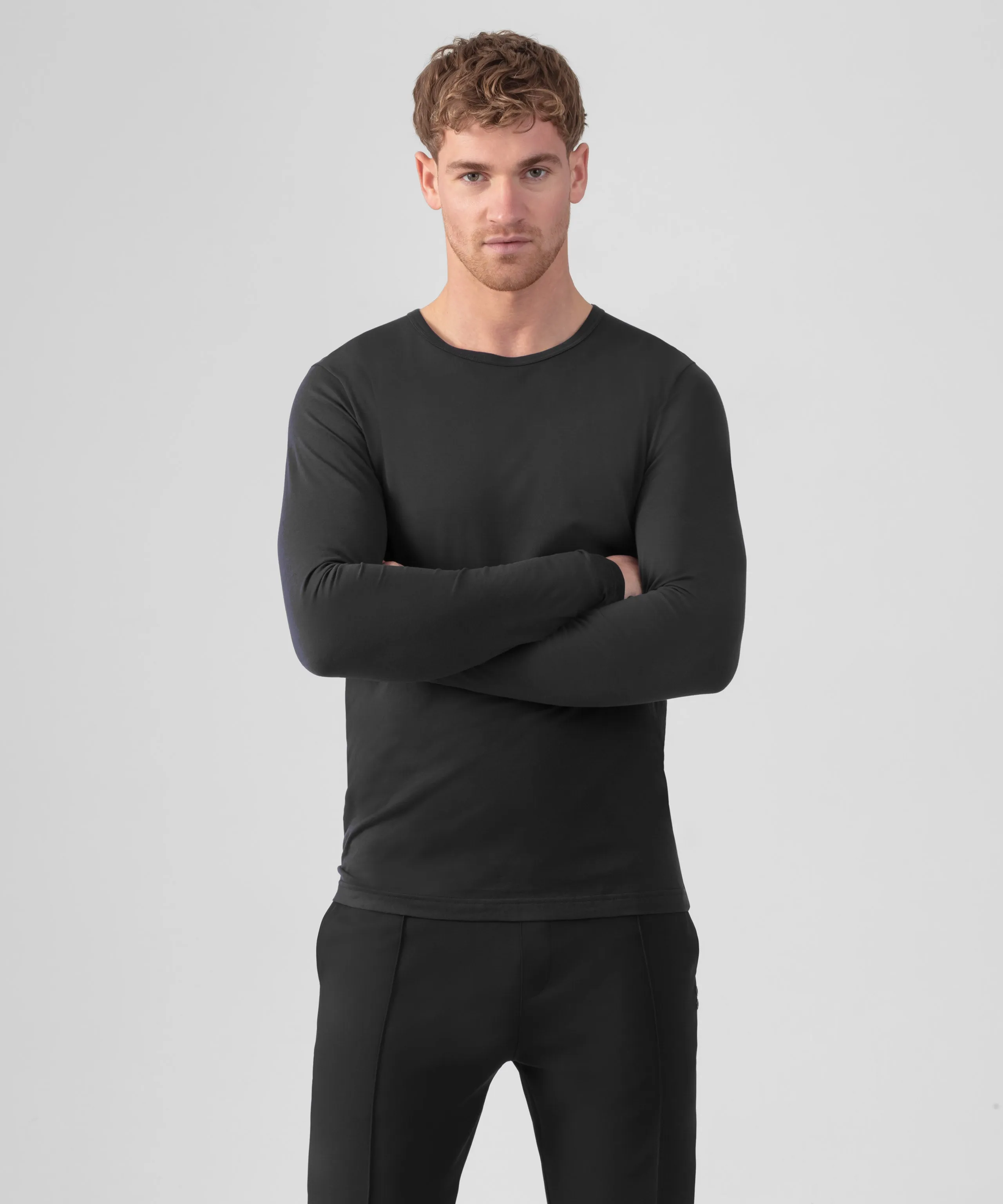 Long Sleeve T-Shirt Eyelet Edition: Black