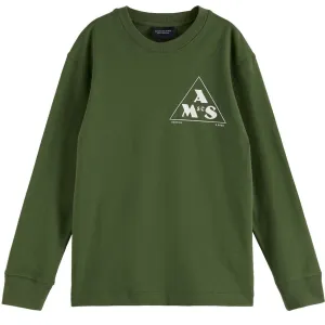 Long-Sleeved Artwork T-Shirt - Military