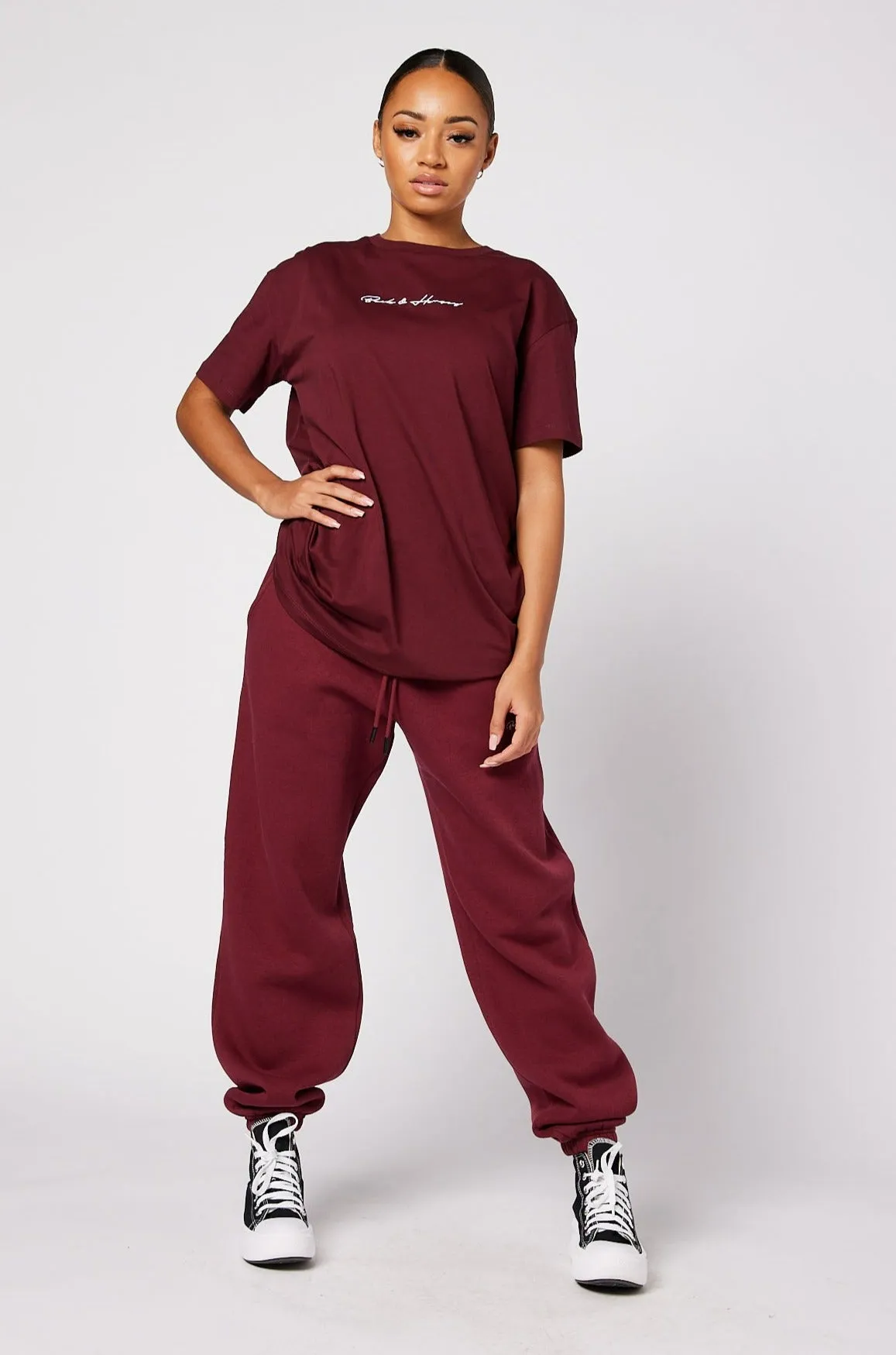 LOUISE T-SHIRT - WINE