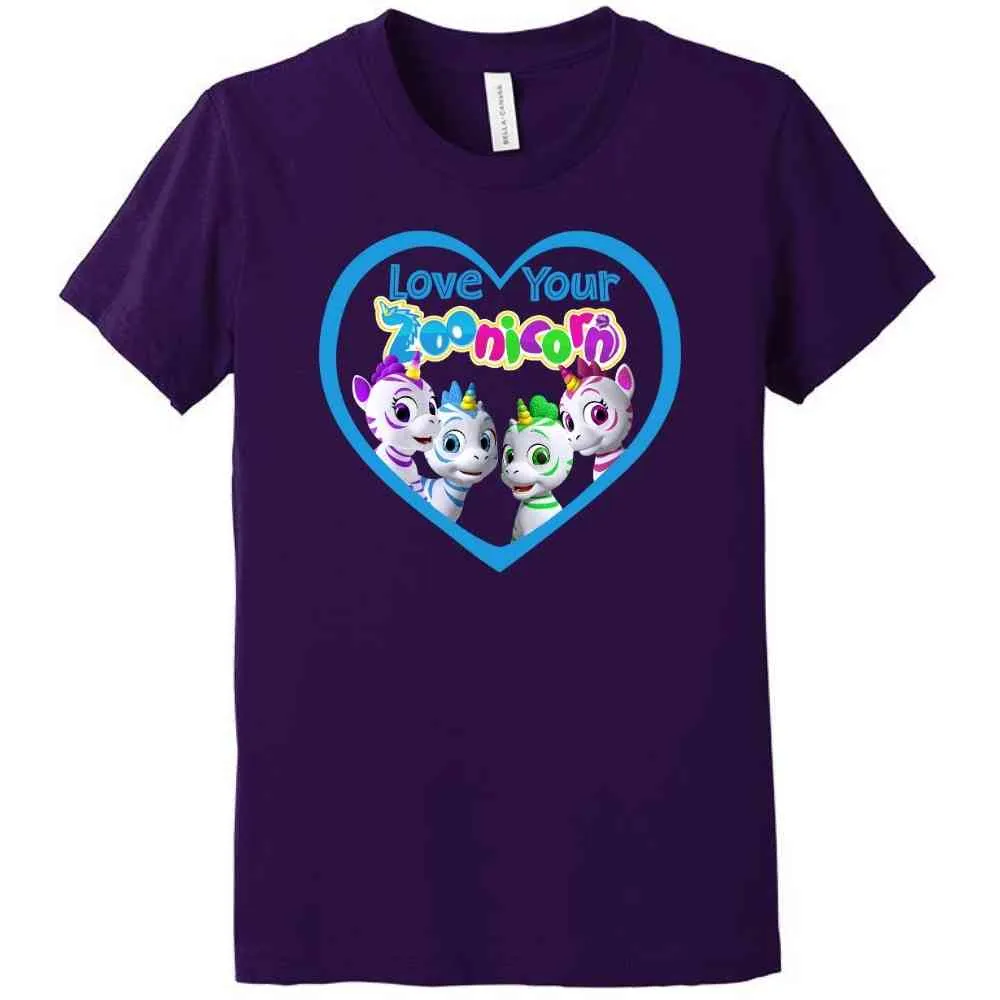 Love Your Zoonicorn, Group, Youth Tee