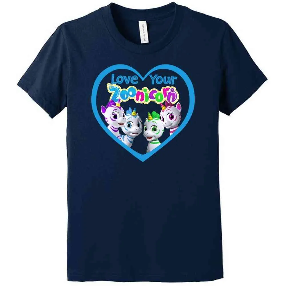 Love Your Zoonicorn, Group, Youth Tee
