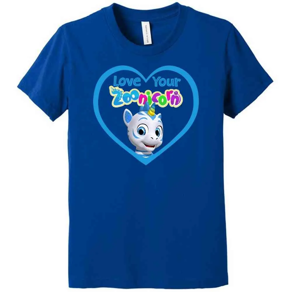 Love Your Zoonicorn, Valeo, Youth Tee