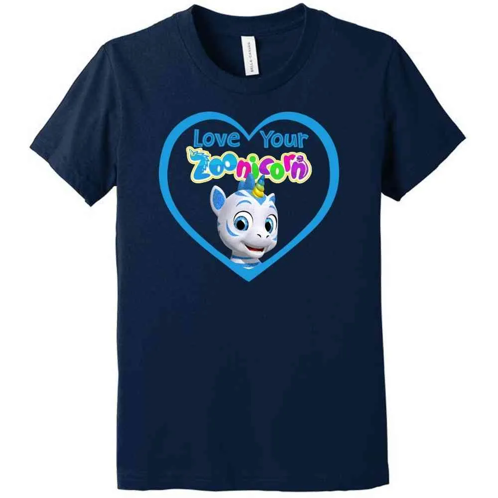 Love Your Zoonicorn, Valeo, Youth Tee