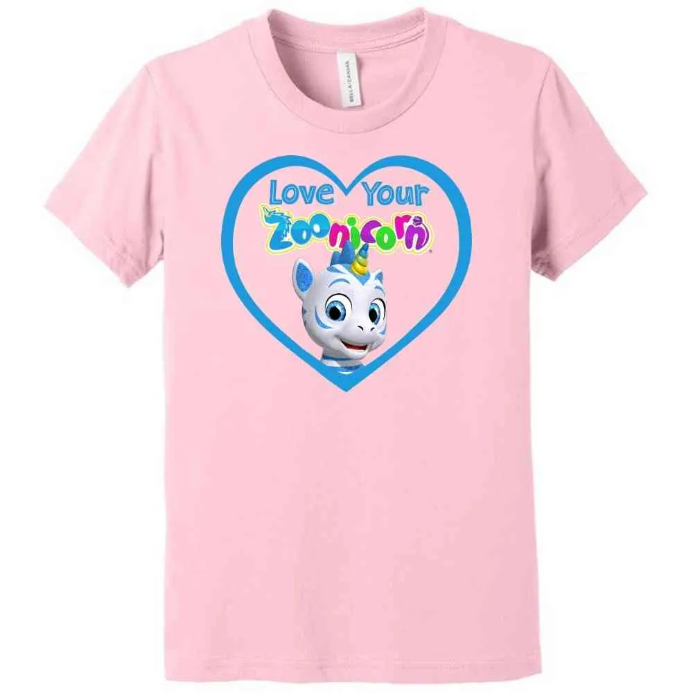 Love Your Zoonicorn, Valeo, Youth Tee