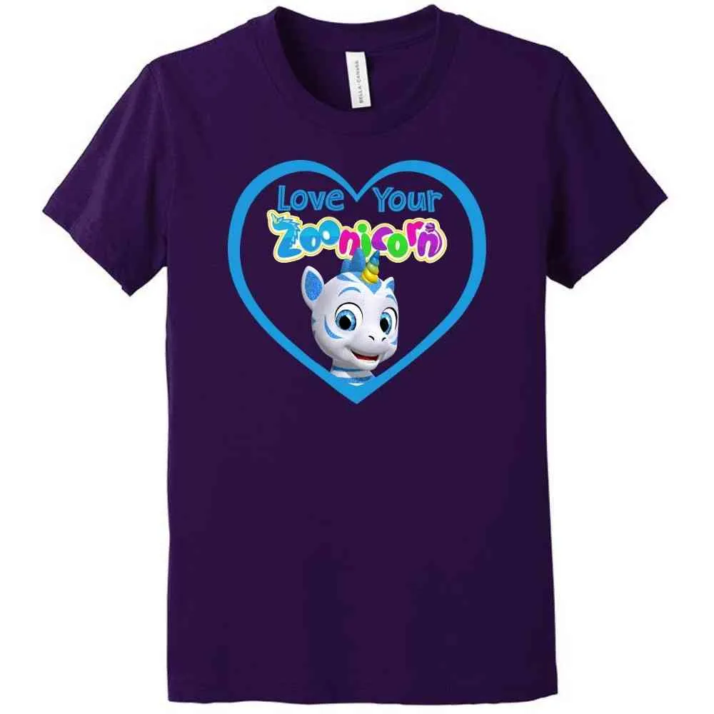 Love Your Zoonicorn, Valeo, Youth Tee