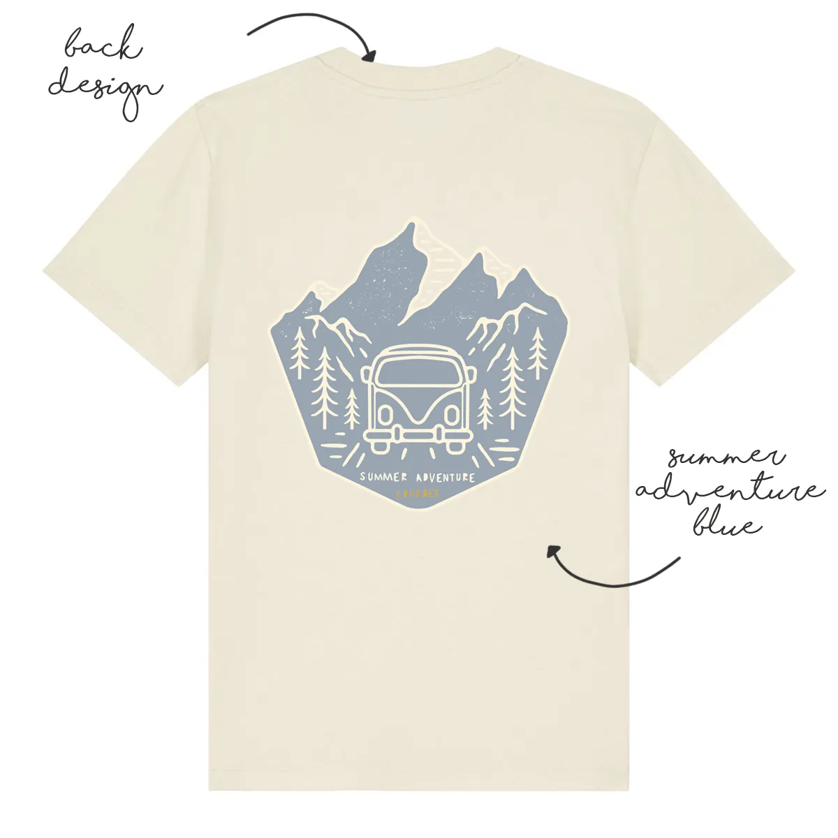 LoveBee T-Shirts | Summer Adventure | Natural Raw