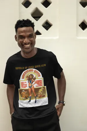 Lucha Movie Club: "WRESTLING QUEEN" t-shirt