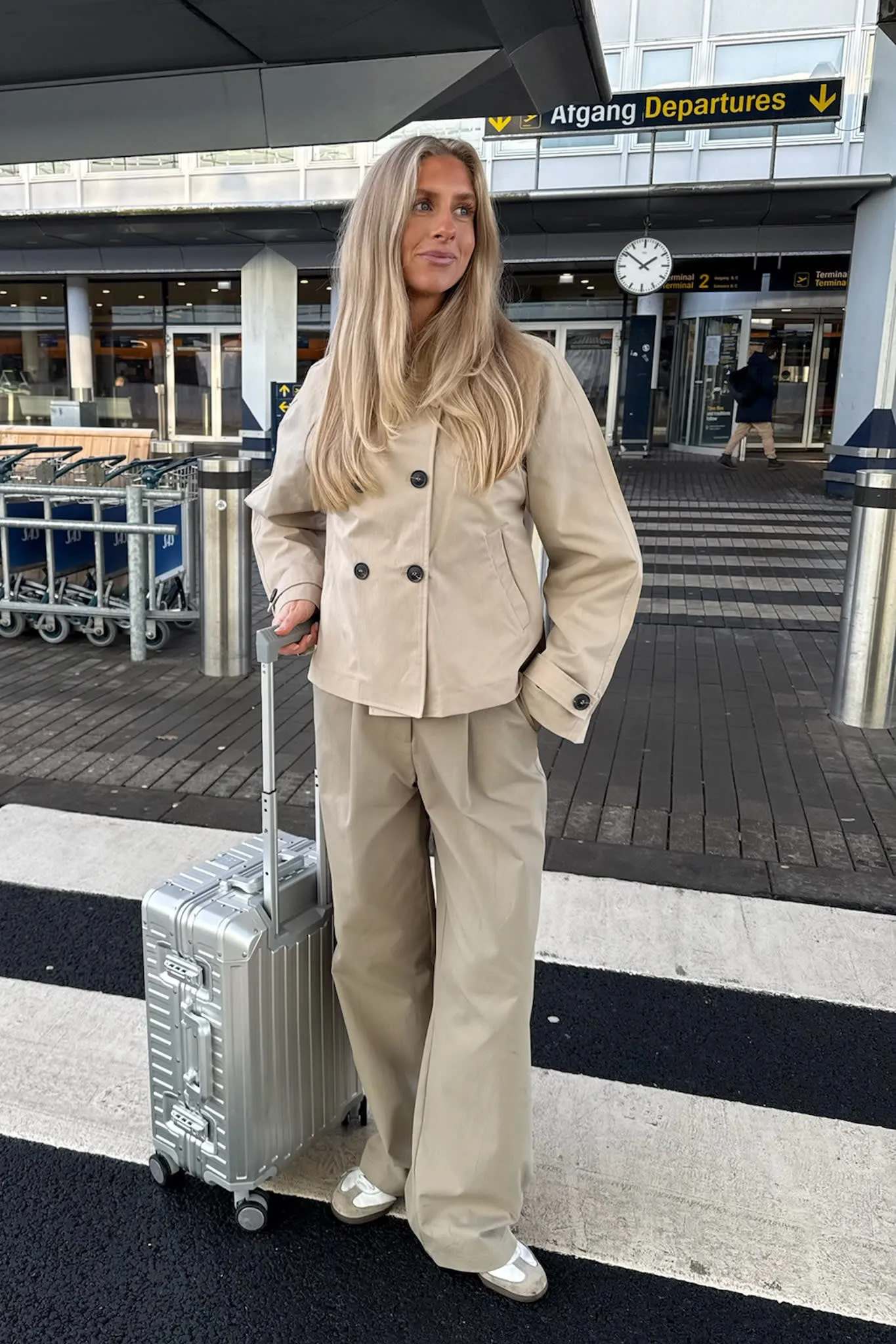 LunaIC Trenchcoat - Lys Beige