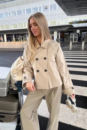 LunaIC Trenchcoat - Lys Beige