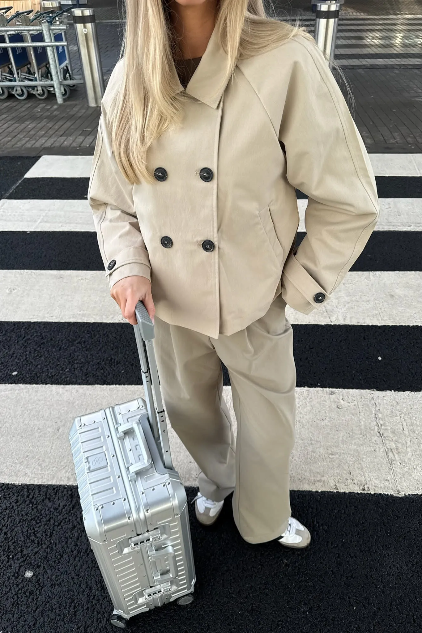LunaIC Trenchcoat - Lys Beige