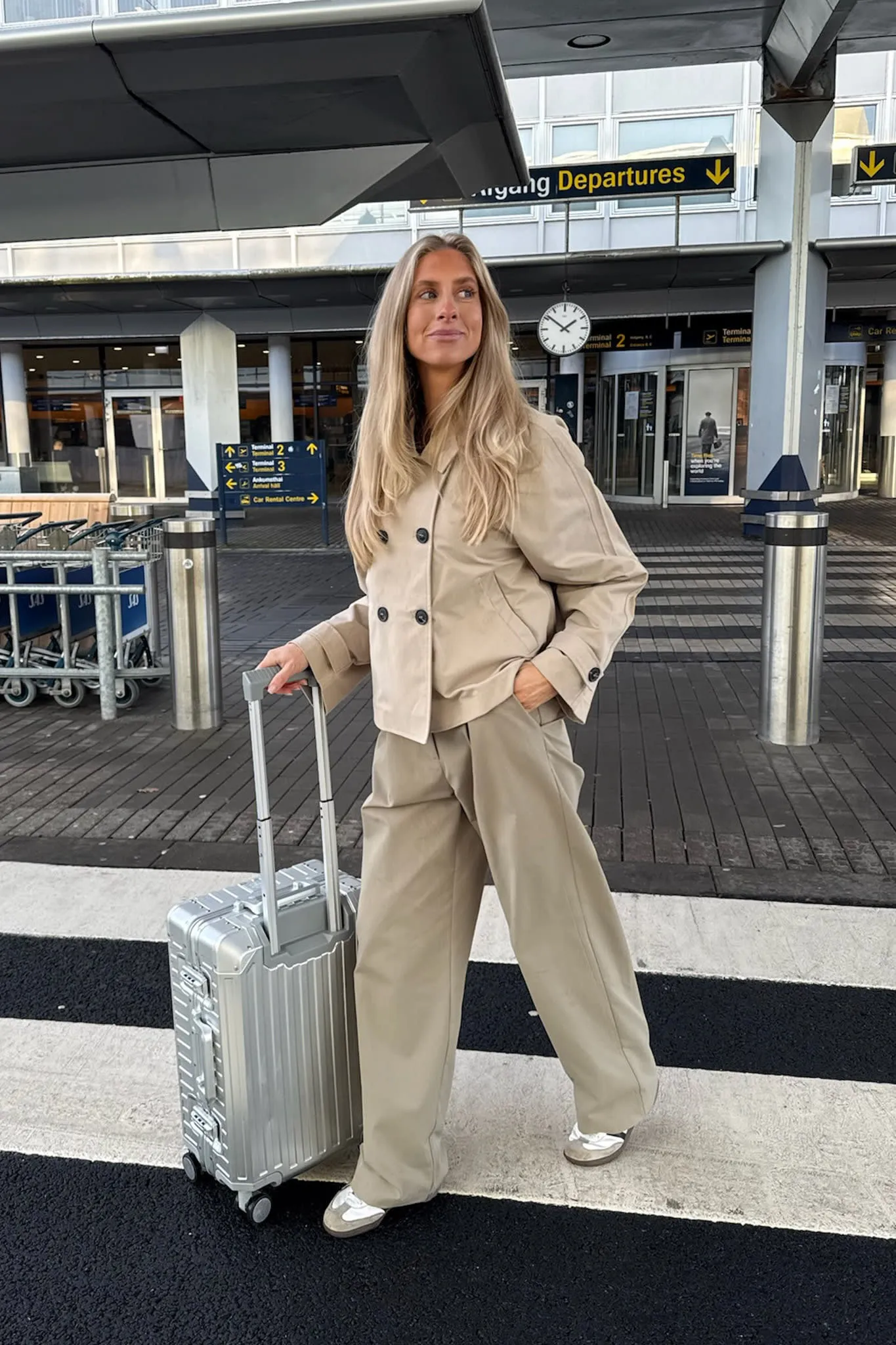 LunaIC Trenchcoat - Lys Beige
