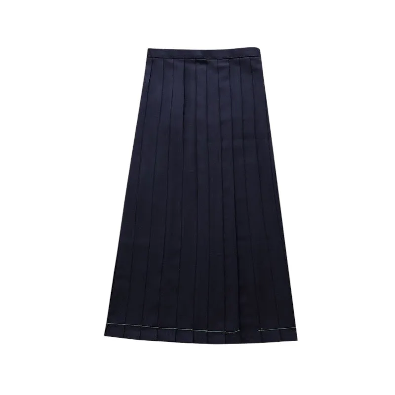 Lunar Navy Sailor A-Line Skirt