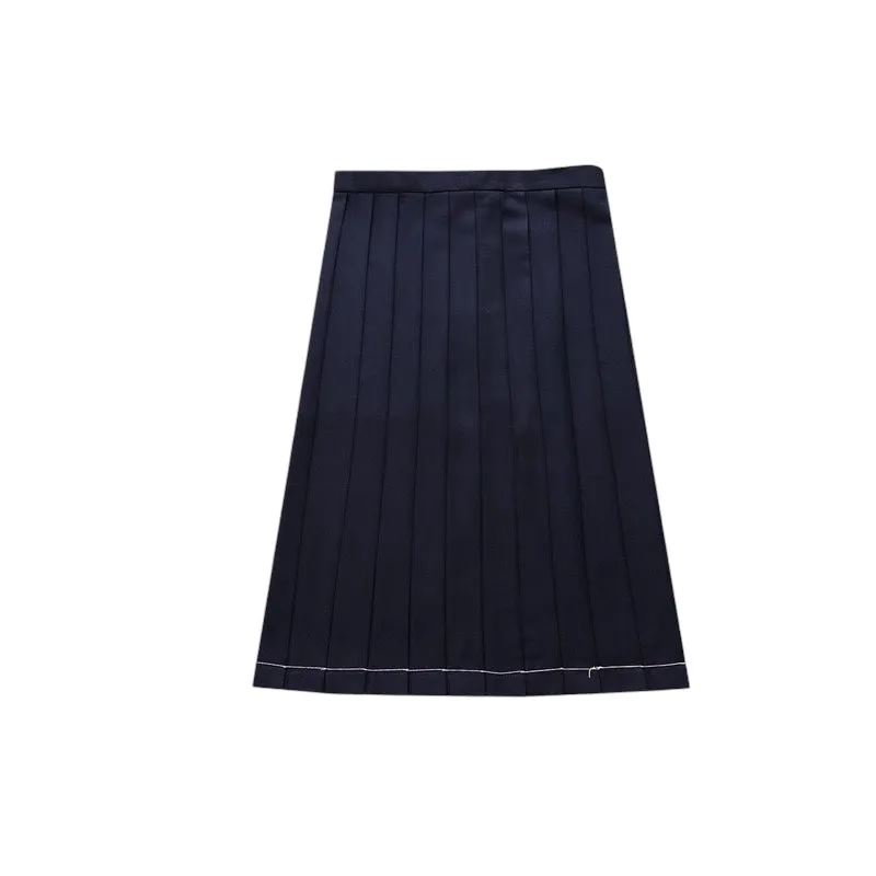 Lunar Navy Sailor A-Line Skirt