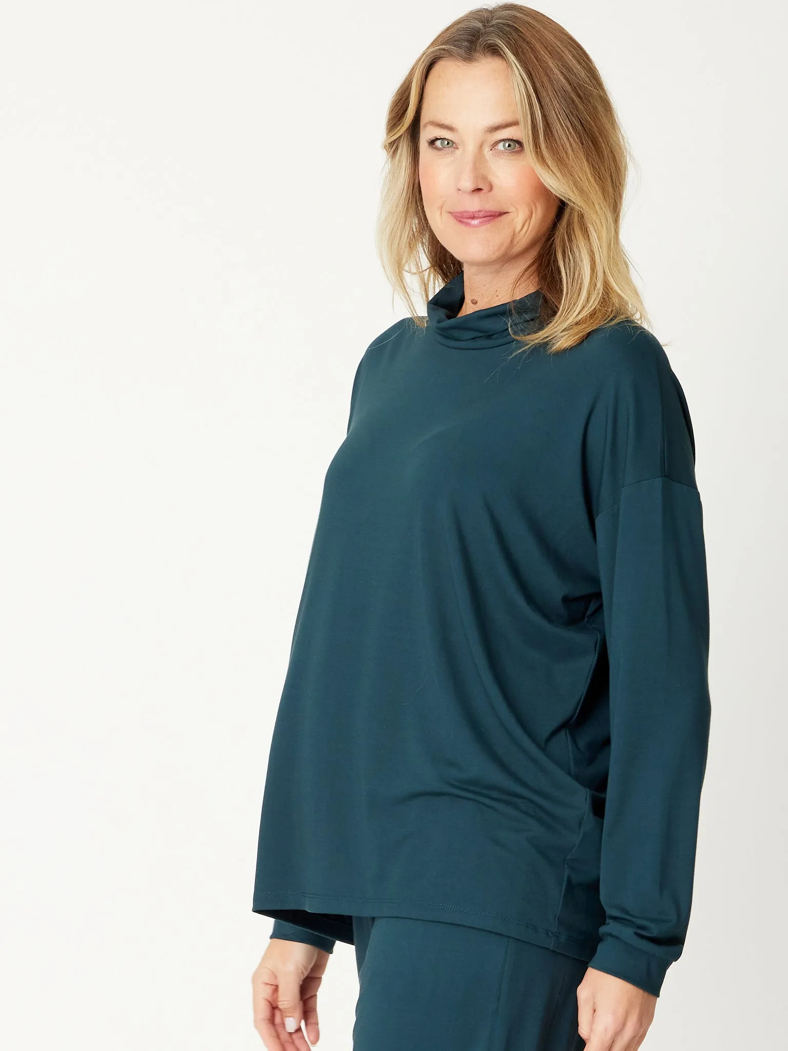 Lux Bamboo Doman Top - Forest - 31013