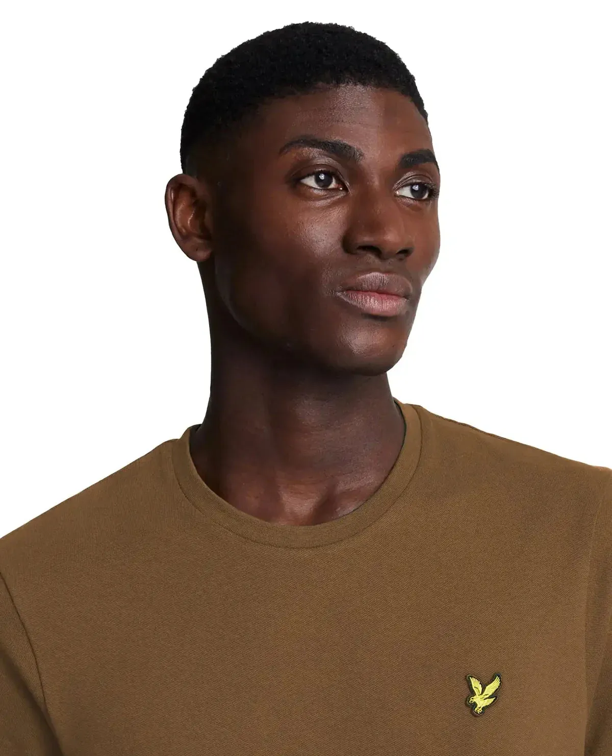 Lyle & Scott Pique T-Shirt In Wild Nettle