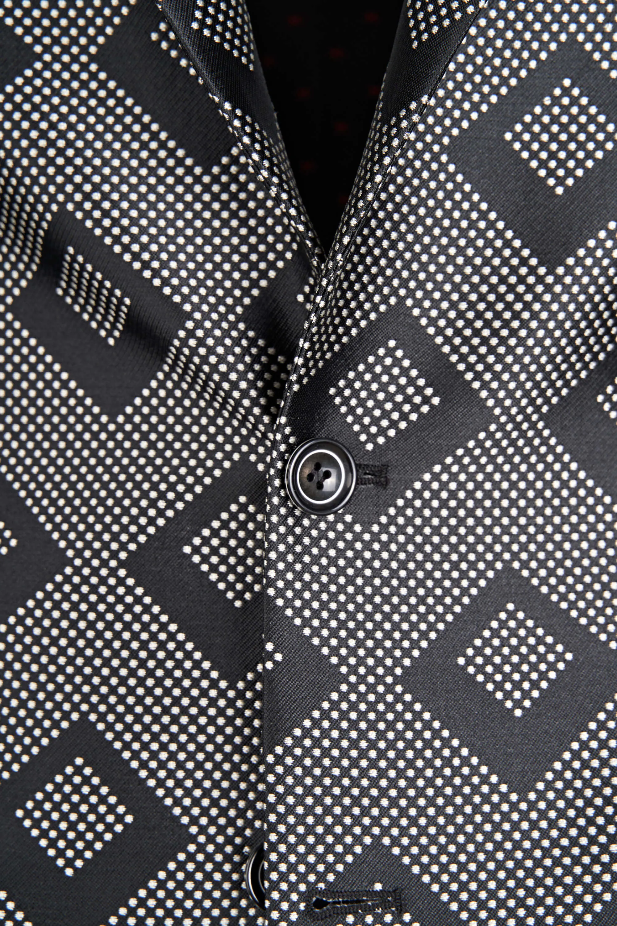 Macro Jacquard Red Carpet Jacket