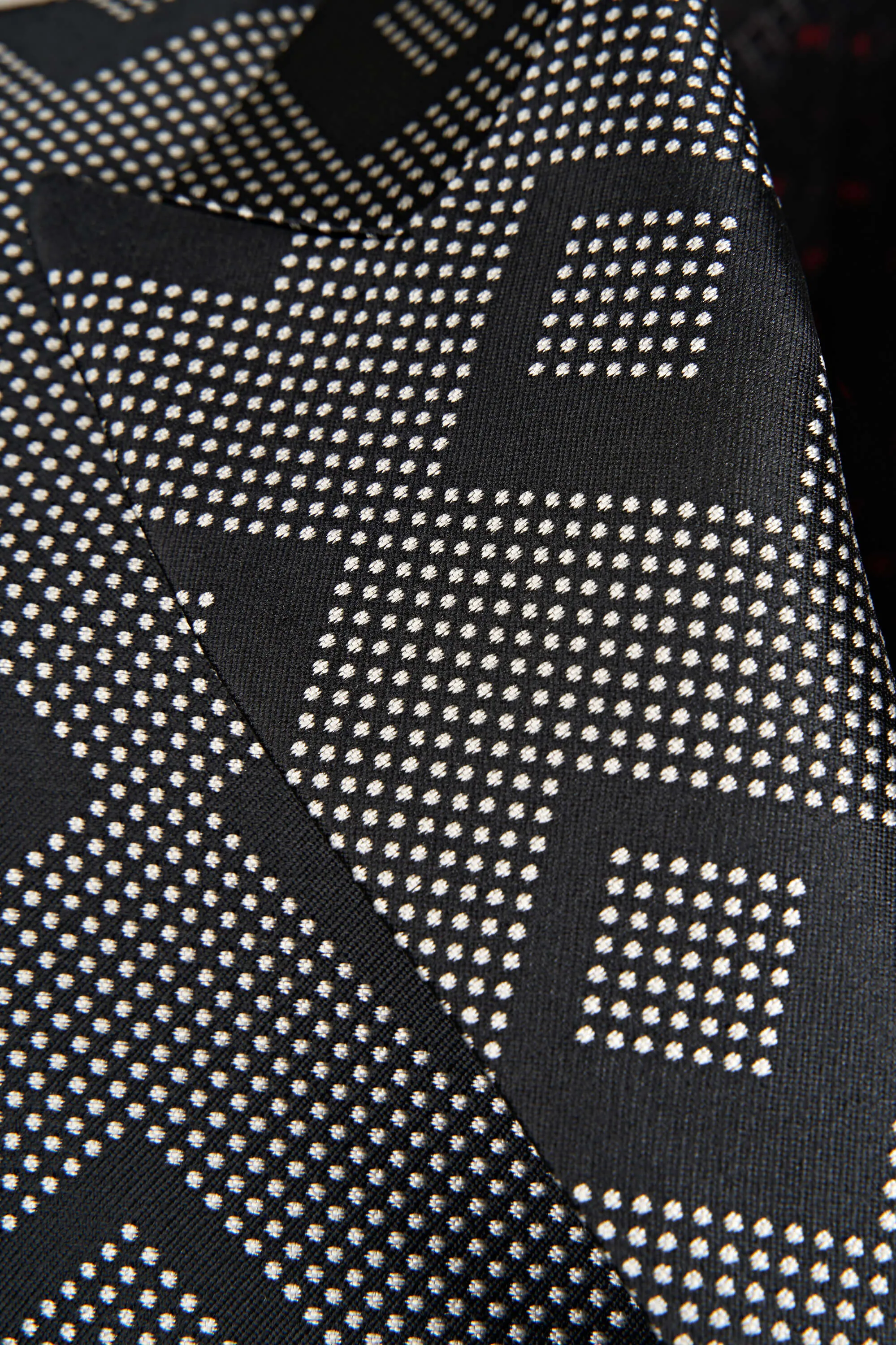 Macro Jacquard Red Carpet Jacket