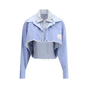 Maison Mihara Yasuhiro Cropped Shirt