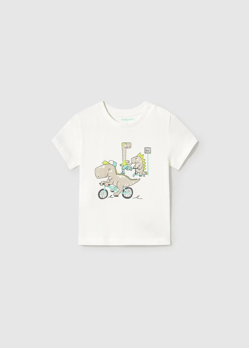 Mayoral Infant Boys T-Shirt 1062 Dino Bike