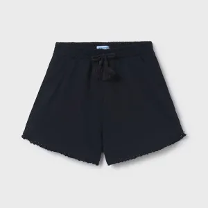 Mayoral Older Girls Shorts 272 Black