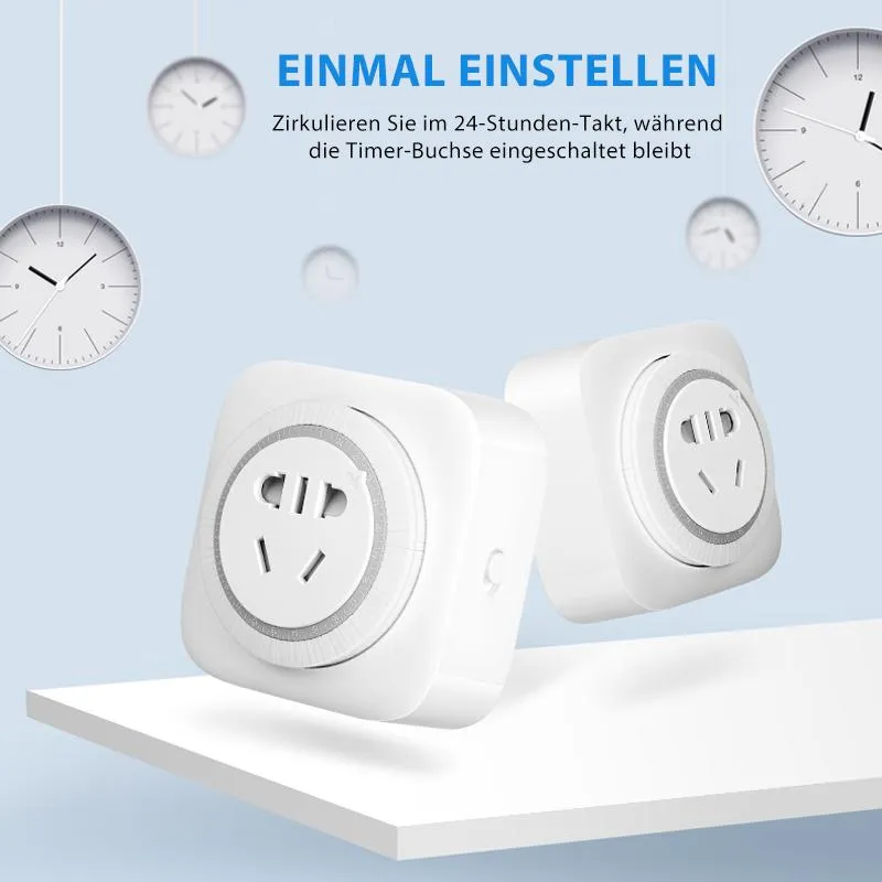 Mechanischer Timer für Steckdose