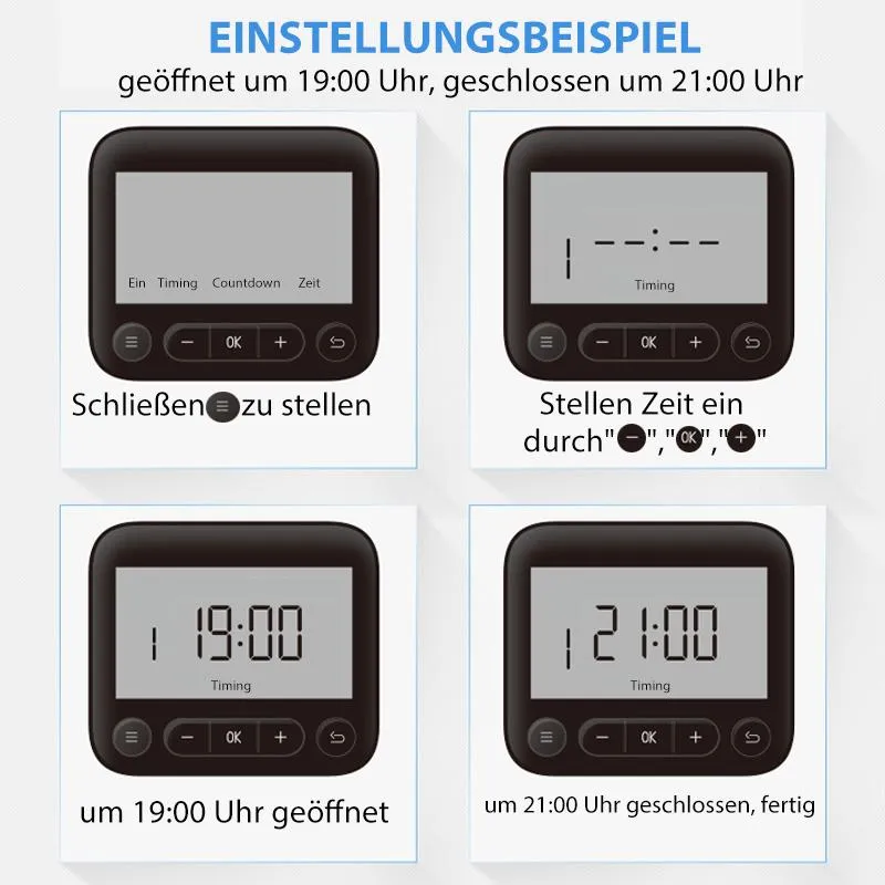 Mechanischer Timer für Steckdose