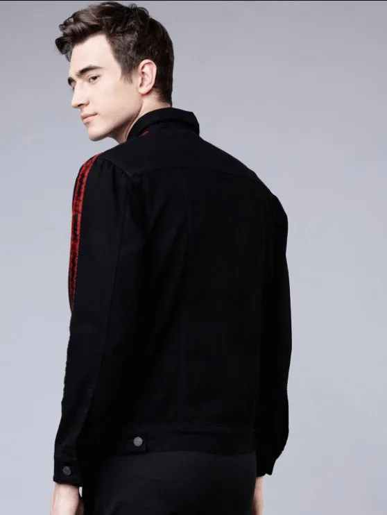 Mens Denim Jacket Black