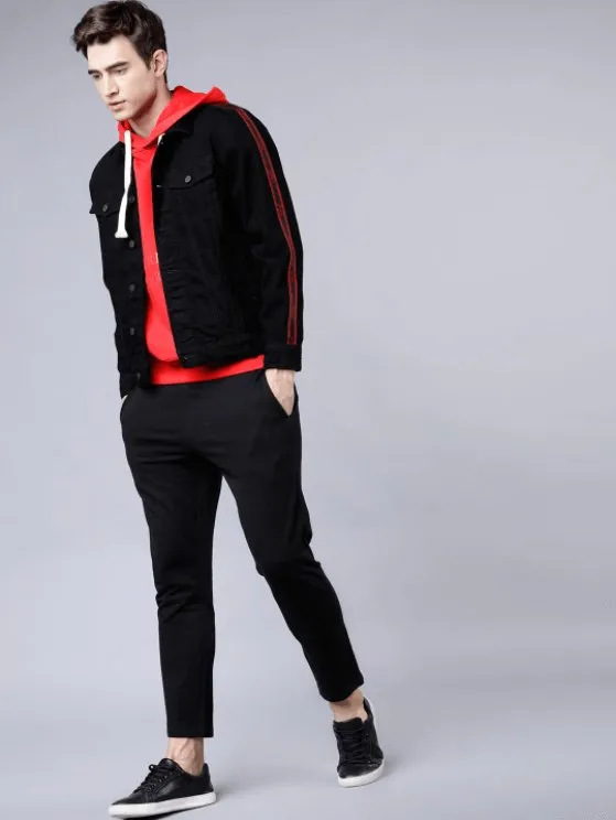 Mens Denim Jacket Black