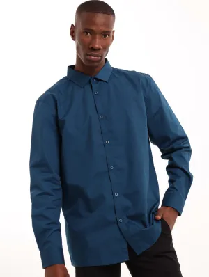 Men's Easy Care Shirt - Dark Teal