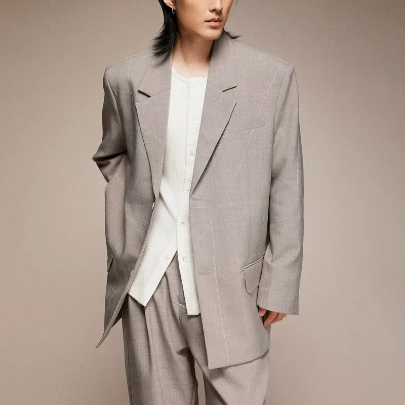 Men's Oversized Suit Jacket