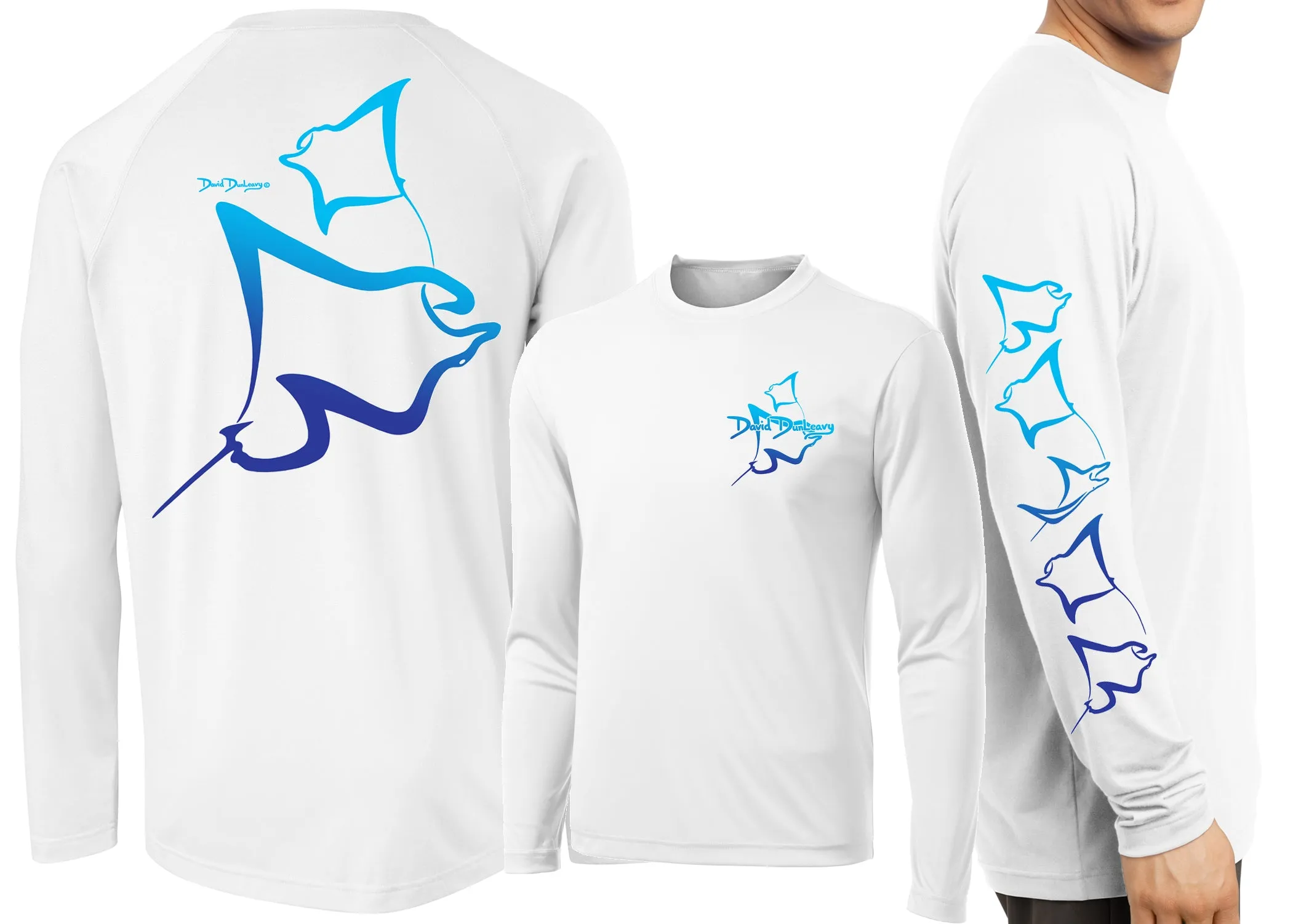 Men’s Performance Manta Rays Deco Long Sleeve