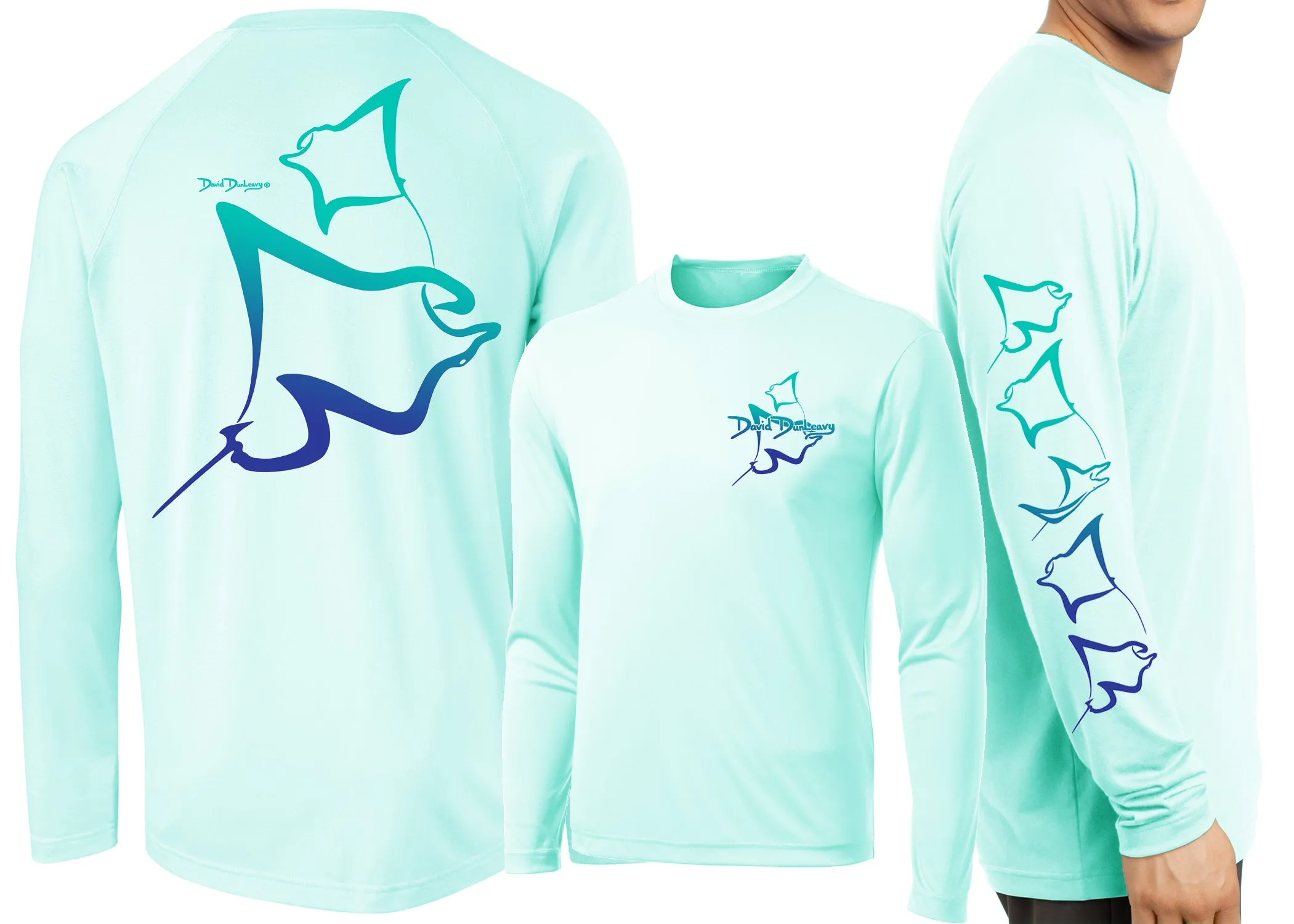Men’s Performance Manta Rays Deco Long Sleeve
