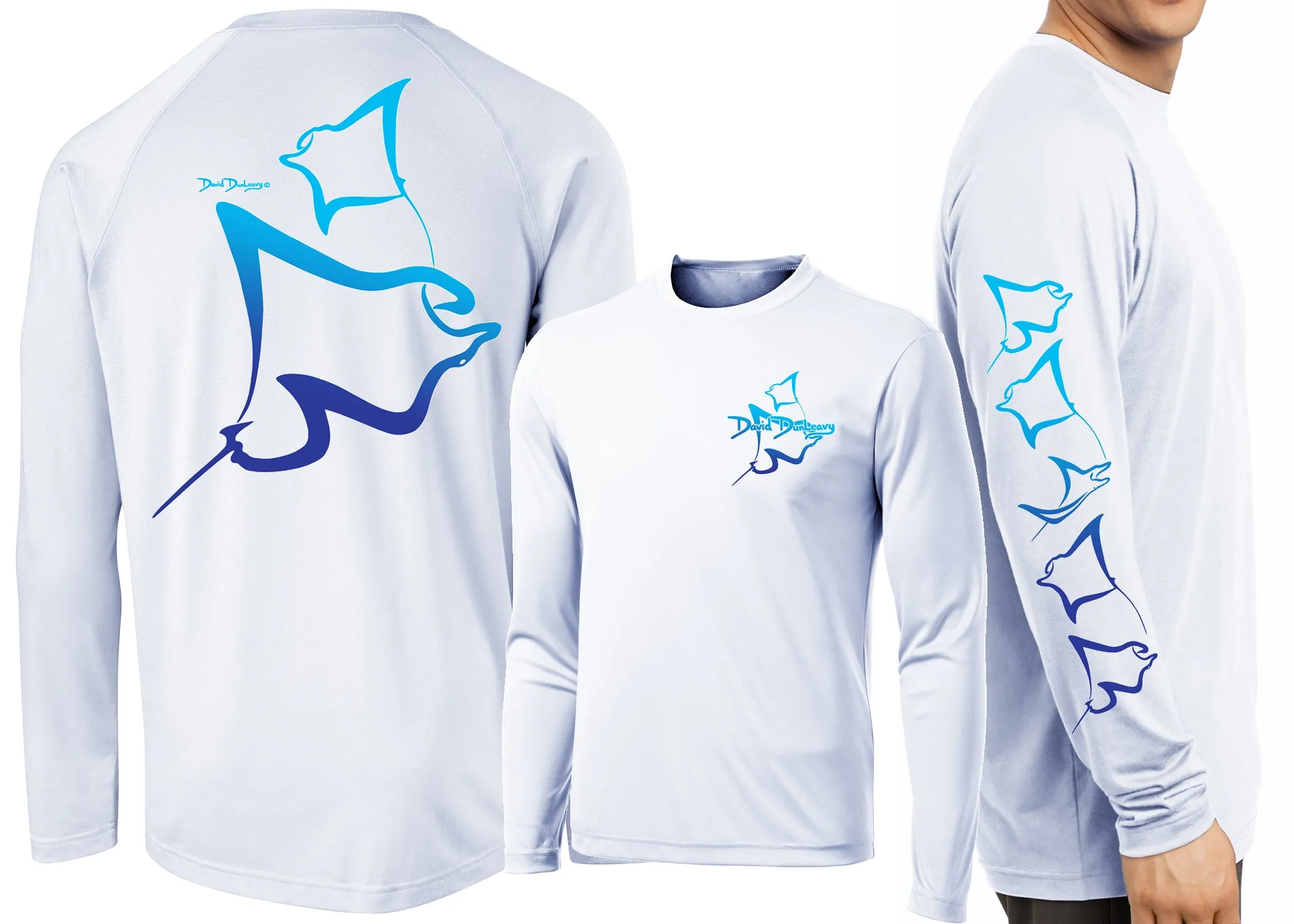 Men’s Performance Manta Rays Deco Long Sleeve