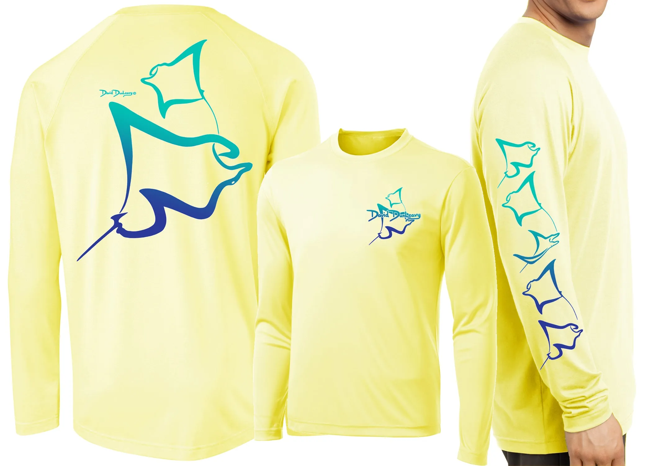 Men’s Performance Manta Rays Deco Long Sleeve